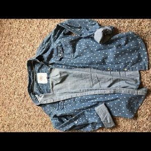 Denim shirt